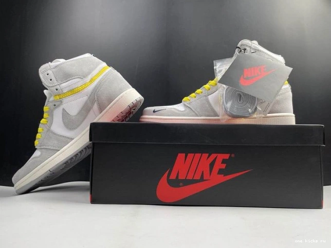 Rep Onekick Jordan Switch Air CW6576-100 1 Light High Smoke 0731